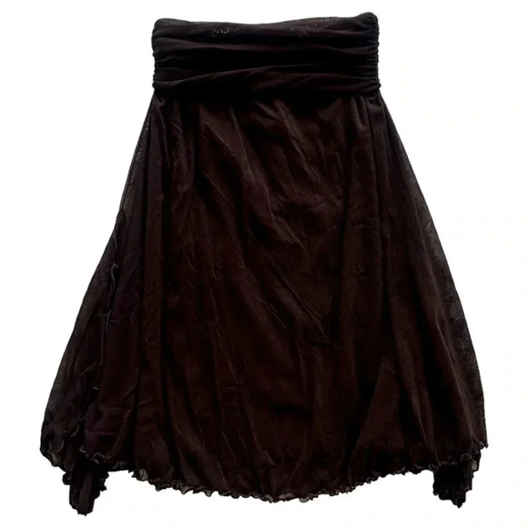 Vintage 90’s Low Waisted Pixie Fairy Tiered Skirt - Picture 1 of 8